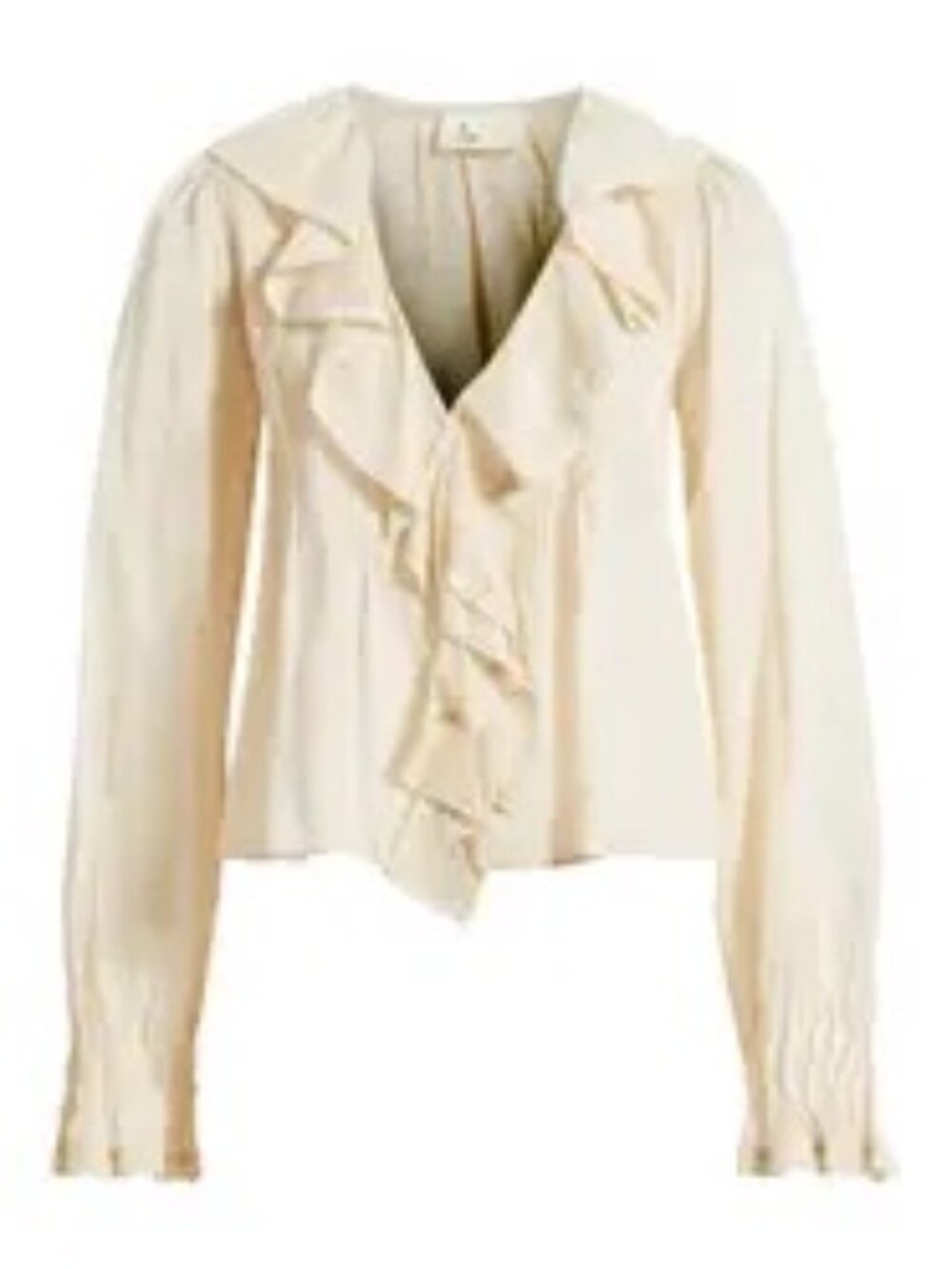 A.ren Floraine Ruffle top